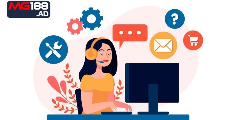 Thời gian phản hồi chat trực tuyến nhanh chóng 